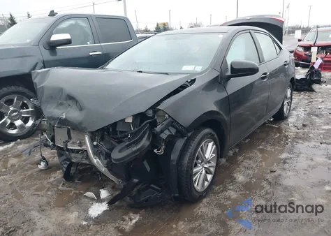 2014 Toyota Corolla Le Premium z USA, uszkodzony, nr VIN 2T1BURHE5EC154248